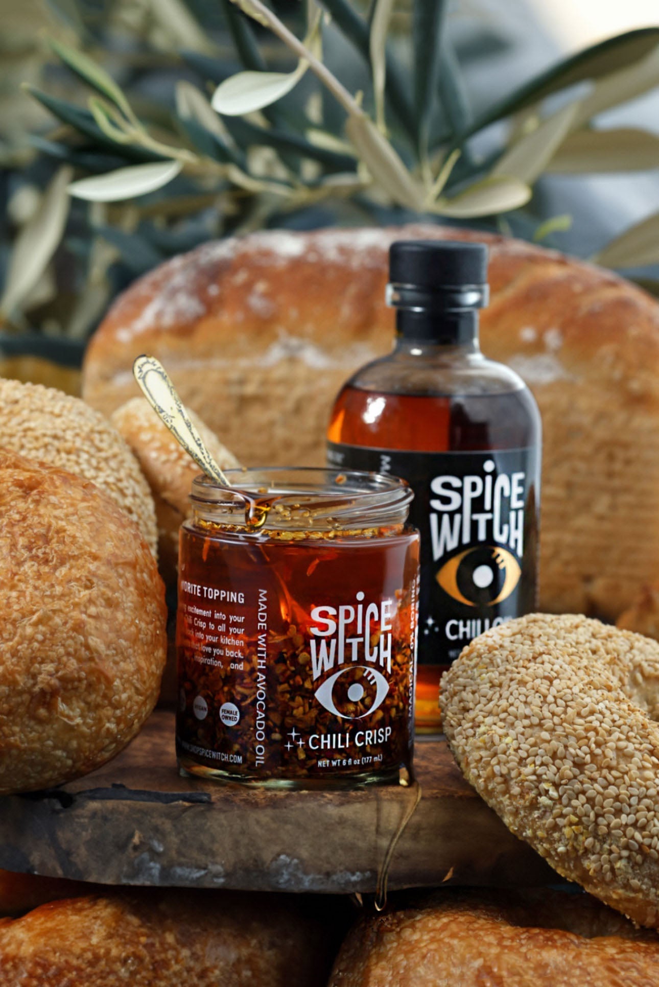 Chili Oil + Chili Crisp (Collective) by Spice Witch, natural skincare detail photo 2
