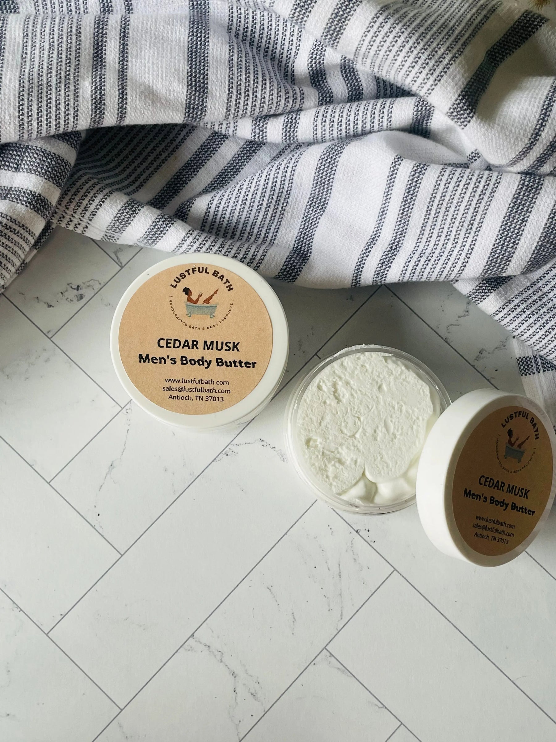CEDAR MUSK MEN'S BODY BUTTER - Main Street Collective