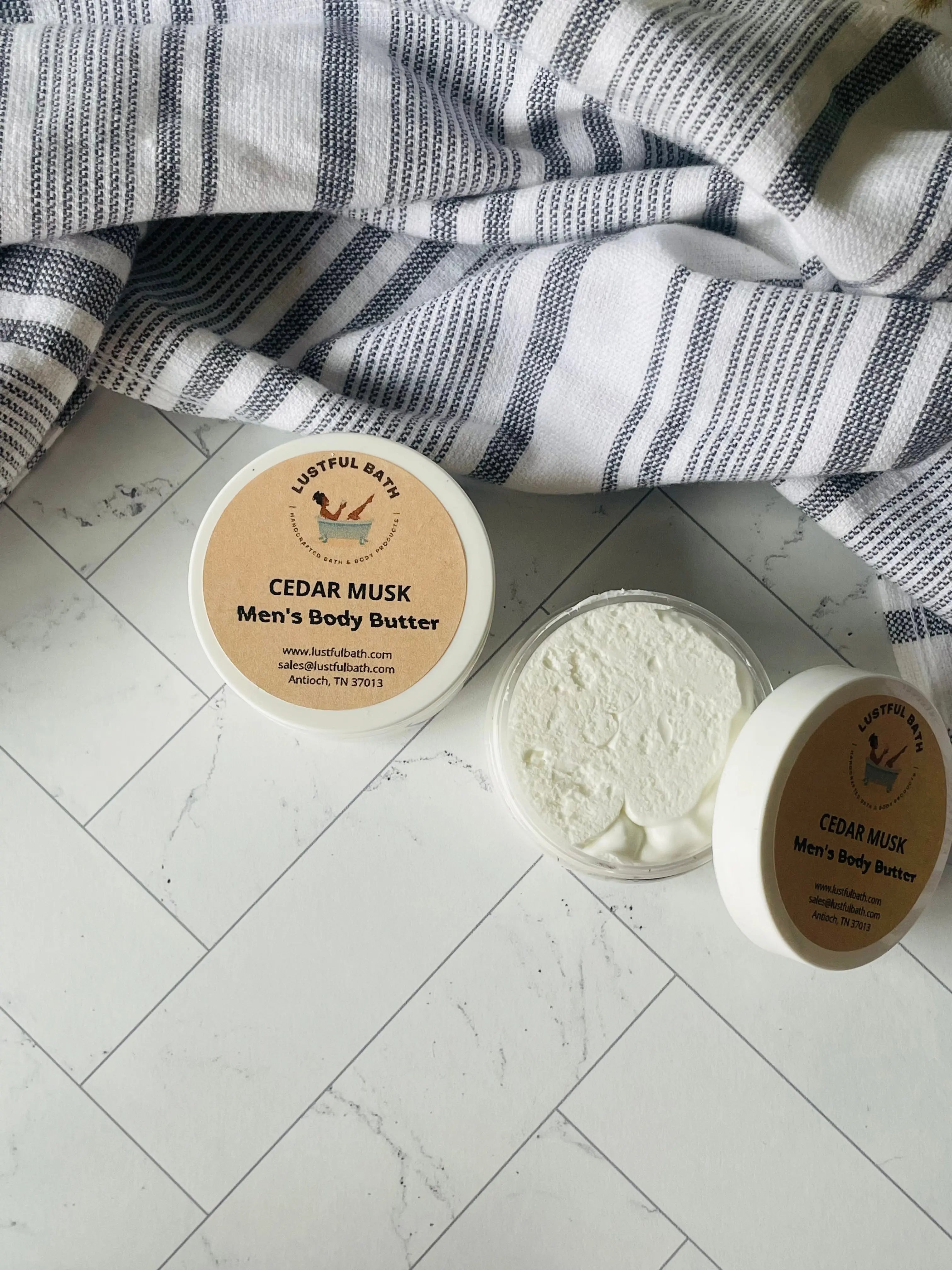 CEDAR MUSK MEN'S BODY BUTTER - Main Street Collective