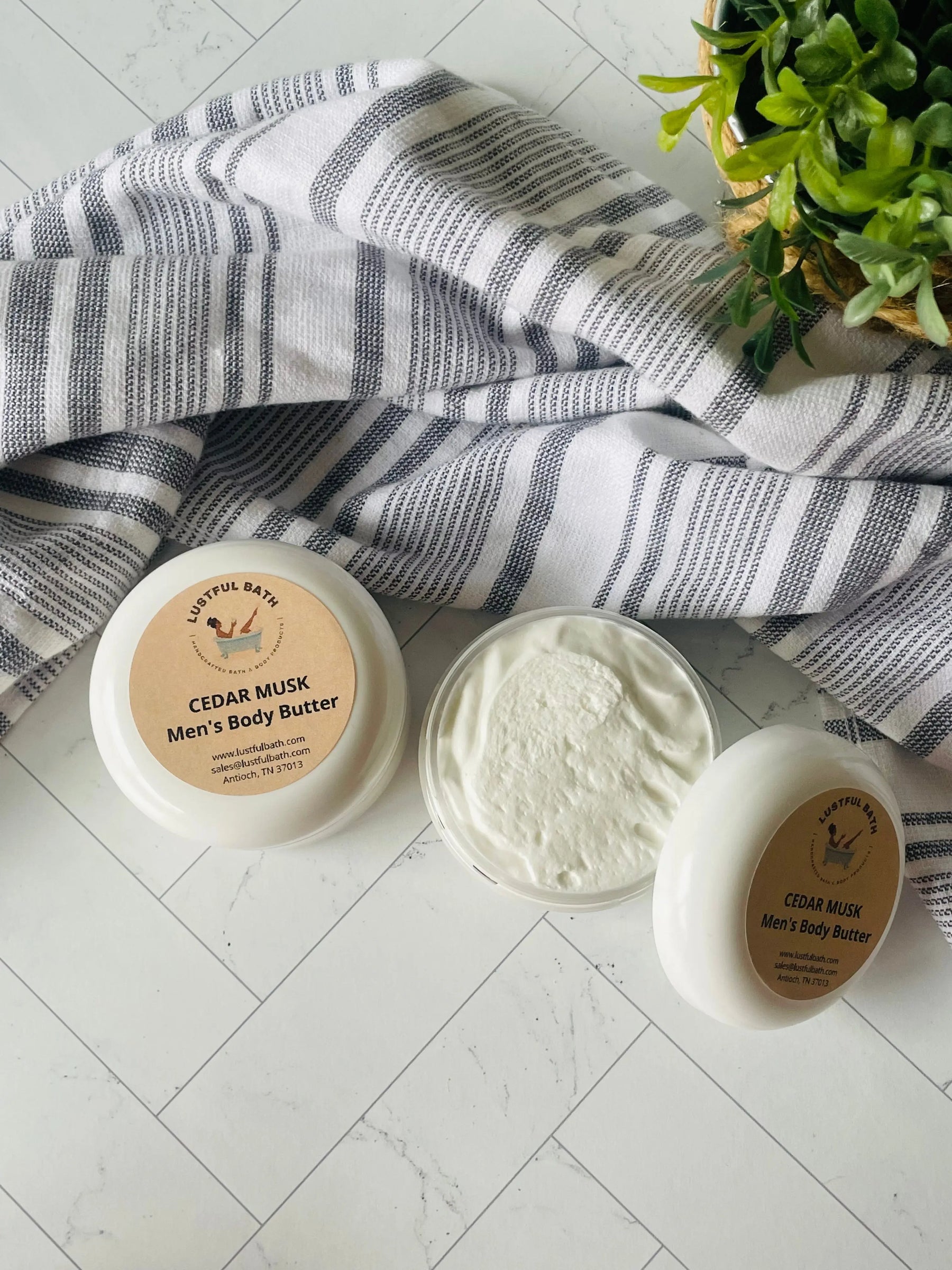 CEDAR MUSK MEN'S BODY BUTTER - Main Street Collective