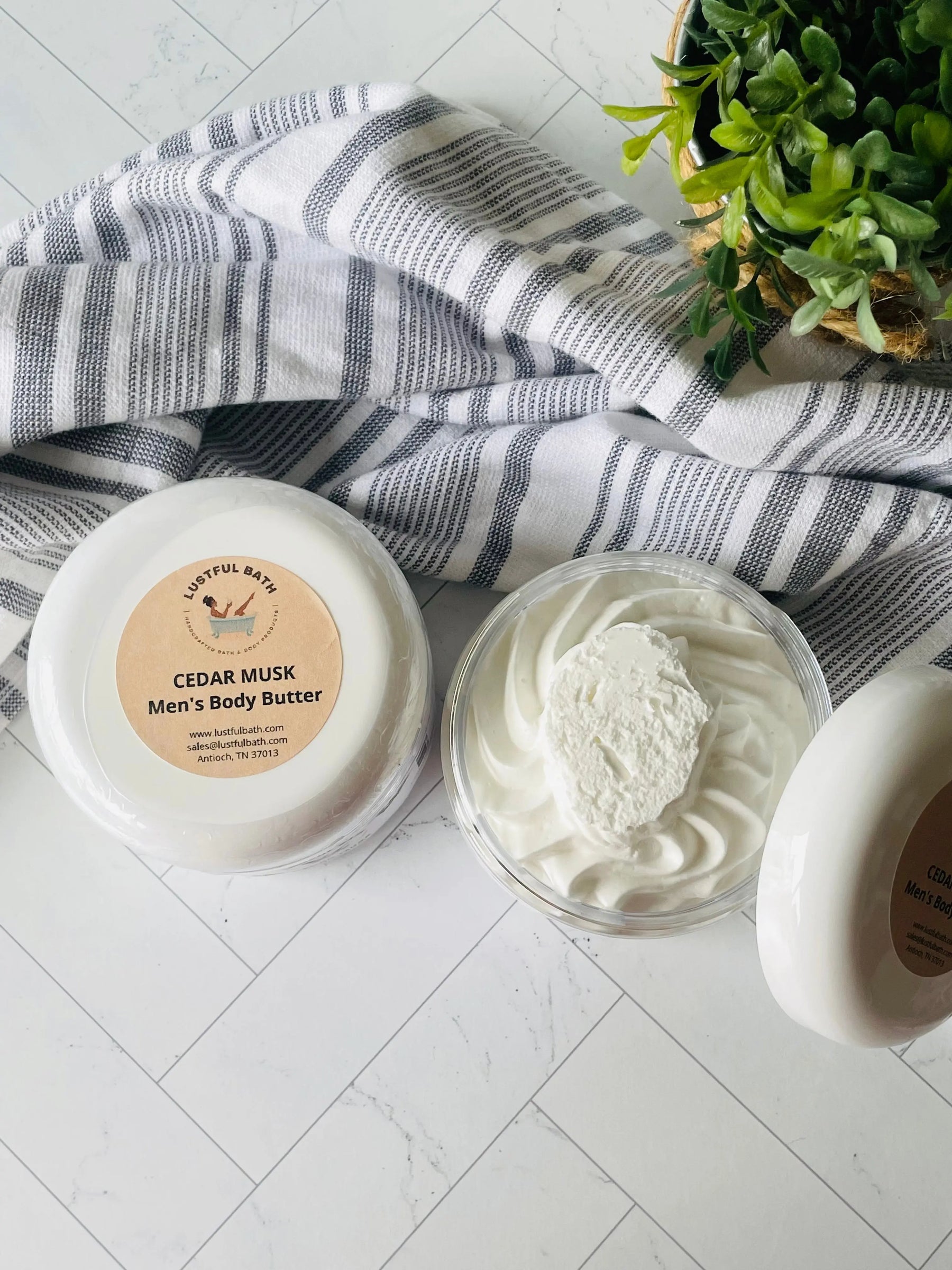 CEDAR MUSK MEN'S BODY BUTTER - Main Street Collective