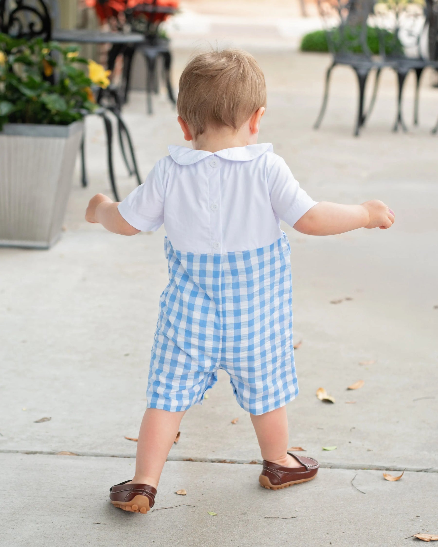COLLARED FIRST BIRTHDAY JON JON Seven Lantern Lane