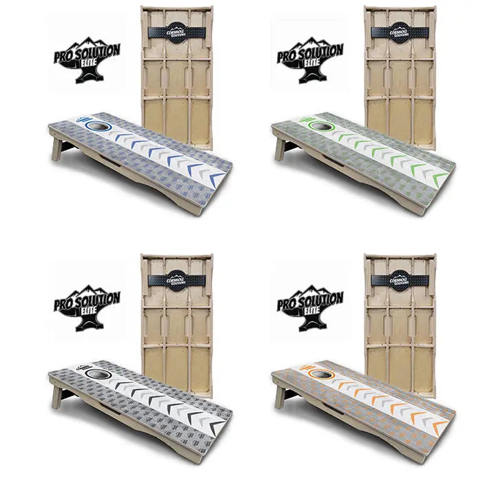CS Runway Cornhole Boards - Pro Solution Elite Series by Cornhole Solutions, custom cornhole board main product photo