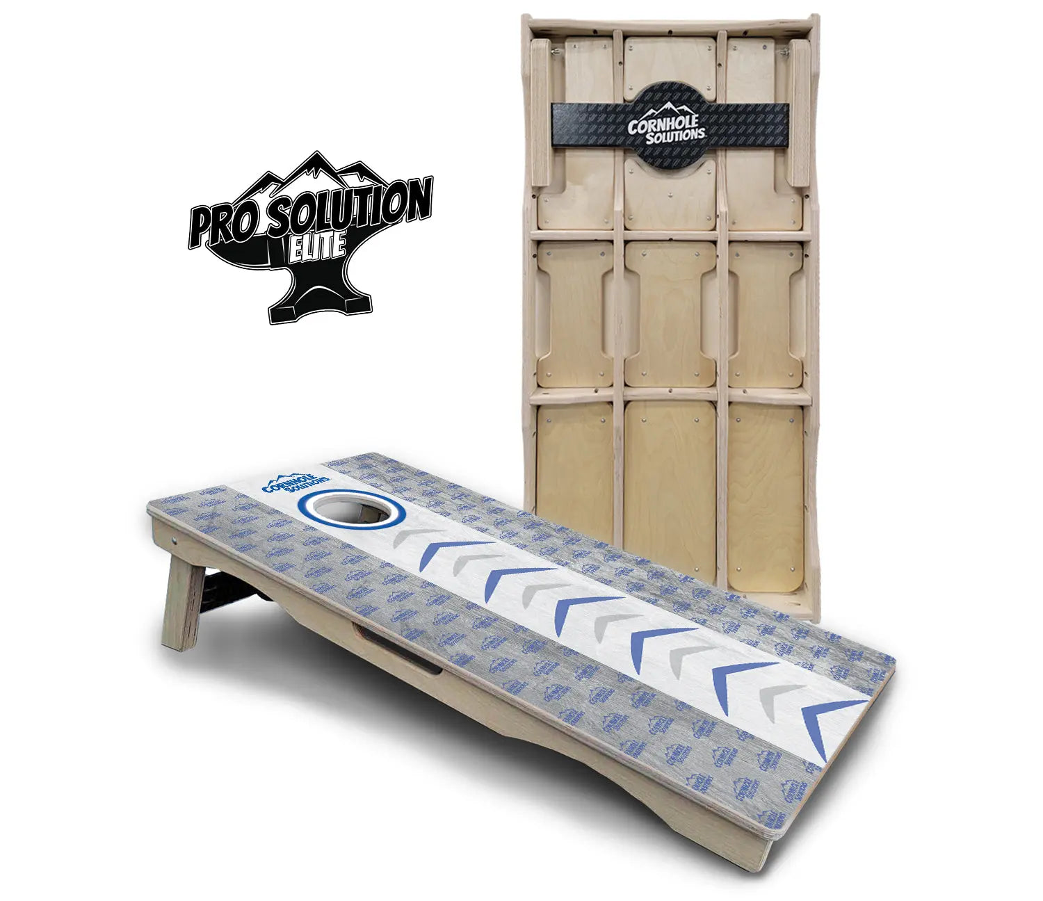 CS Runway Cornhole Boards - Pro Solution Elite Series by Cornhole Solutions, custom cornhole board detail photo 2