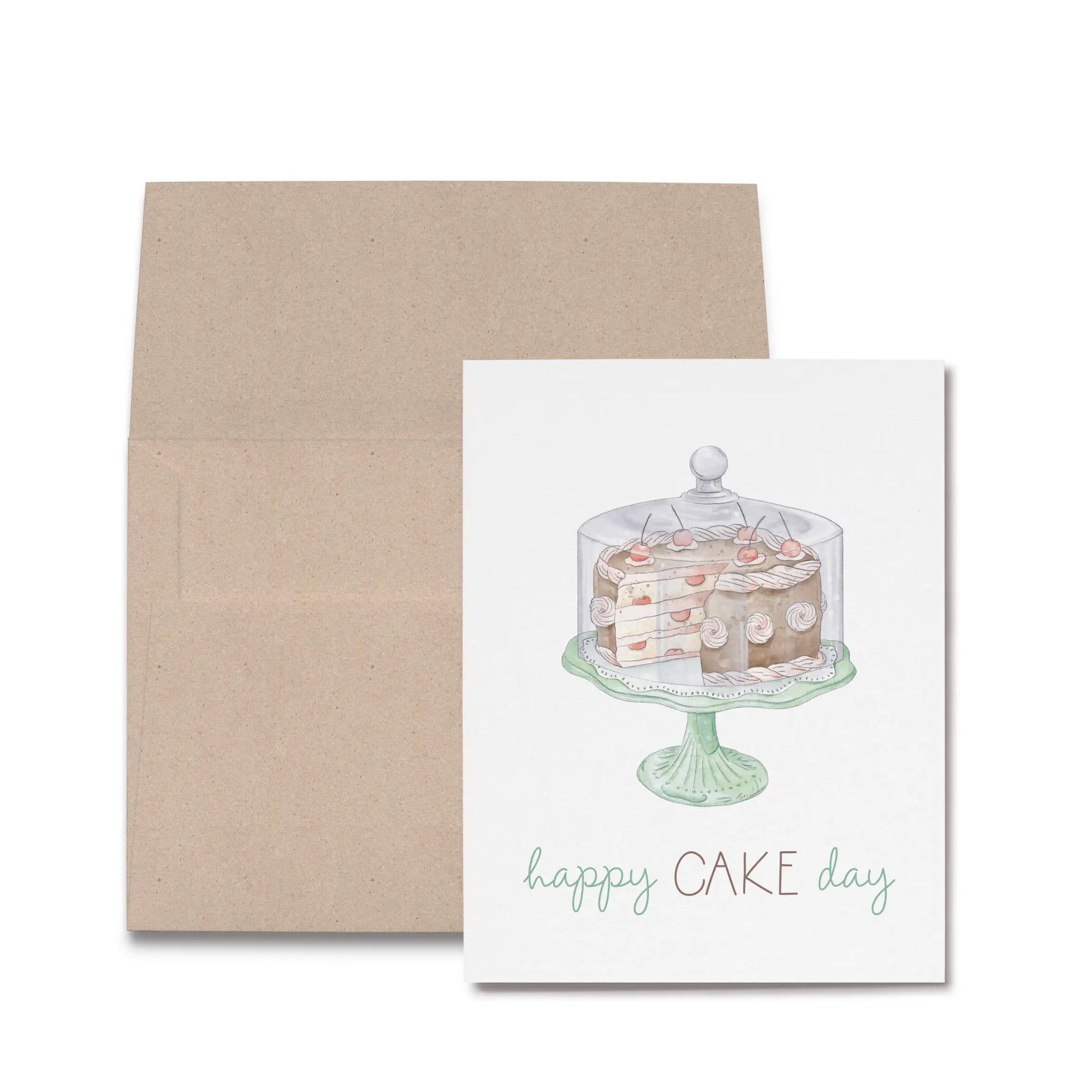 Cake Day Birthday Card by Nola Tawk, paper gift main product photo