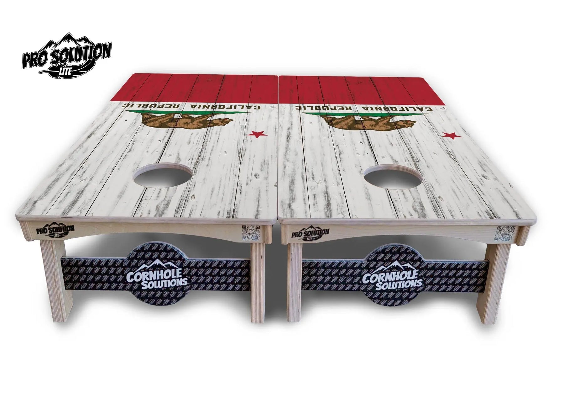 California Flag Cornhole Boards - Pro Solution Lite Series Cornhole Solutions
