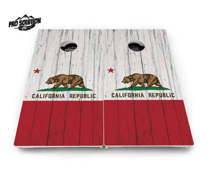 California Flag Cornhole Boards - Pro Solution Lite Series Cornhole Solutions