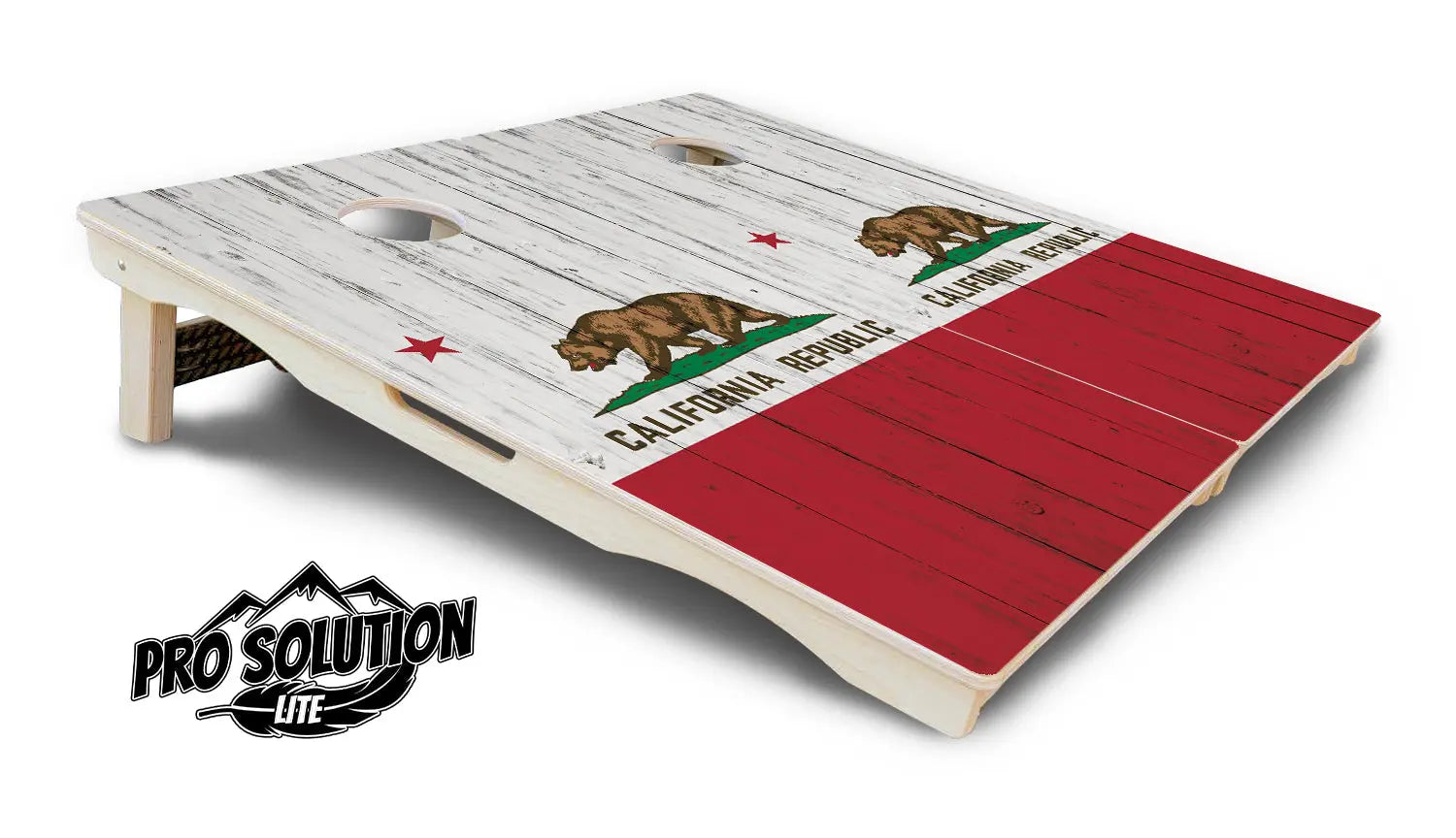 California Flag Cornhole Boards - Pro Solution Lite Series Cornhole Solutions