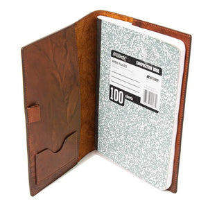 Campaign Leather Journal Cover Mission Mercantile Leather Goods