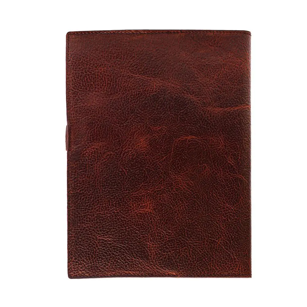 Campaign Leather Journal Cover Mission Mercantile Leather Goods