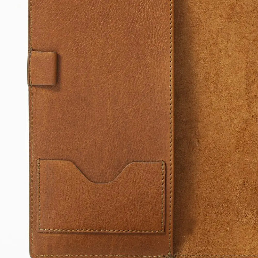 Campaign Leather Journal Cover Mission Mercantile Leather Goods
