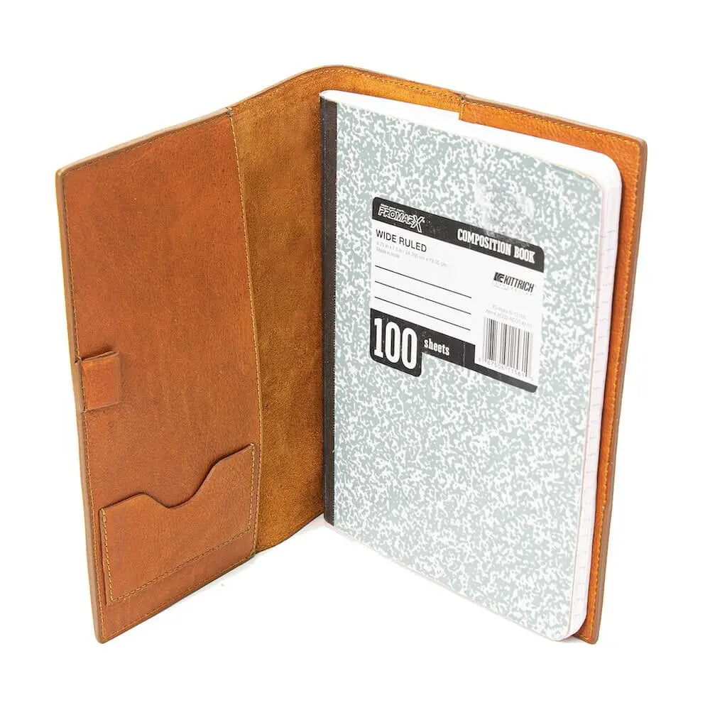Campaign Leather Journal Cover Mission Mercantile Leather Goods