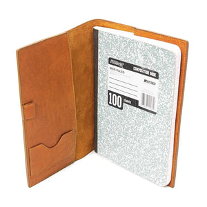 Campaign Leather Journal Cover Mission Mercantile Leather Goods