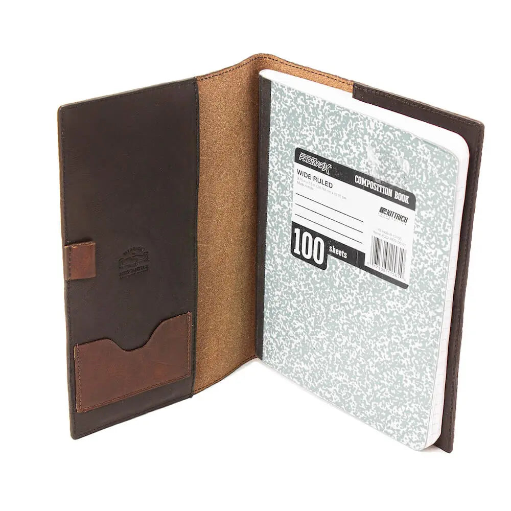 Campaign Leather Journal Cover Mission Mercantile Leather Goods