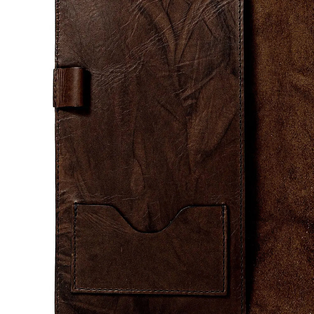 Campaign Leather Journal Cover Mission Mercantile Leather Goods