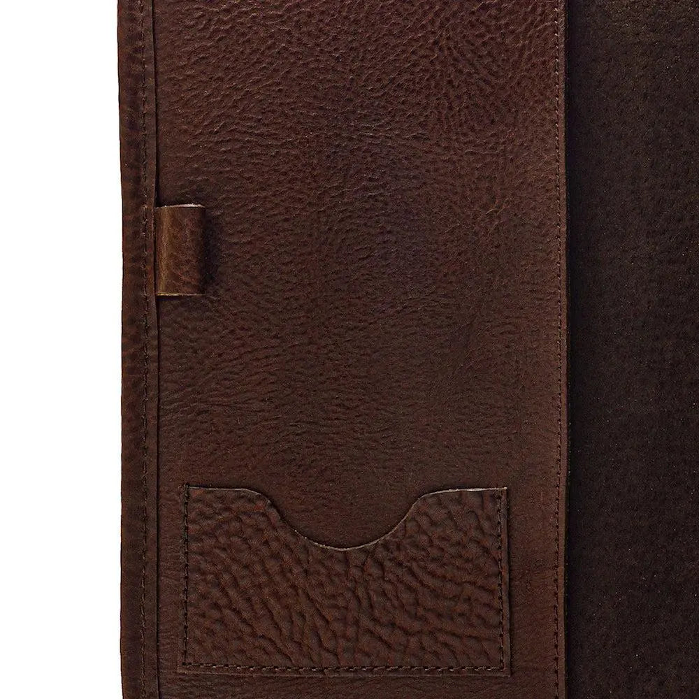 Campaign Leather Journal Cover Mission Mercantile Leather Goods
