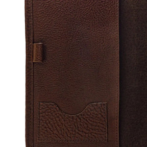 Campaign Leather Journal Cover Mission Mercantile Leather Goods