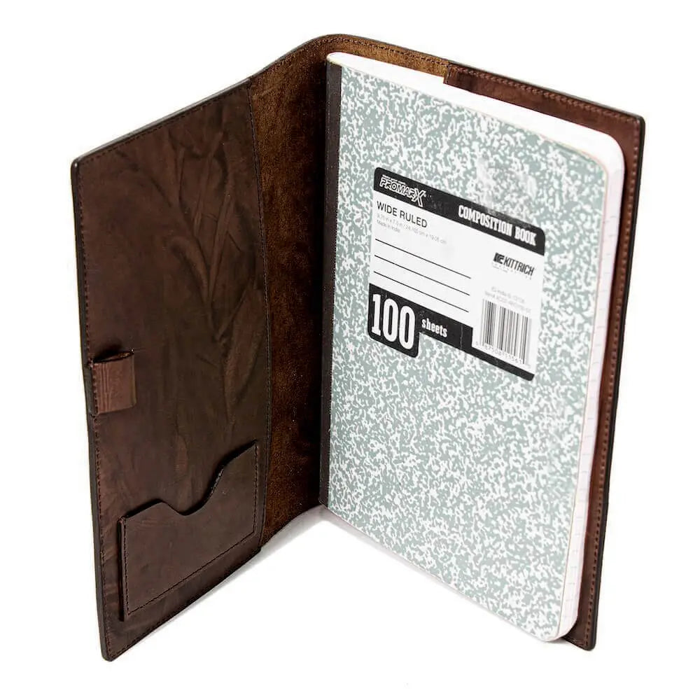 Campaign Leather Journal Cover Mission Mercantile Leather Goods