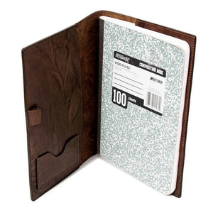 Campaign Leather Journal Cover Mission Mercantile Leather Goods