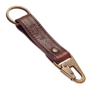 Campaign Leather Key Keeper by Mission Mercantile Leather Goods, handmade leather goods detail photo 2