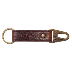 Campaign Leather Key Keeper by Mission Mercantile Leather Goods, handmade leather goods detail photo 4