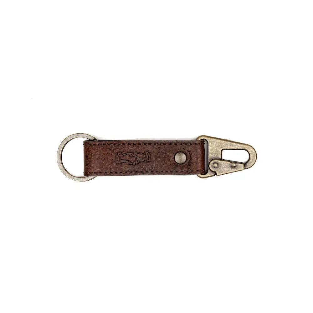 Campaign Leather Key Keeper by Mission Mercantile Leather Goods, handmade leather goods detail photo 6