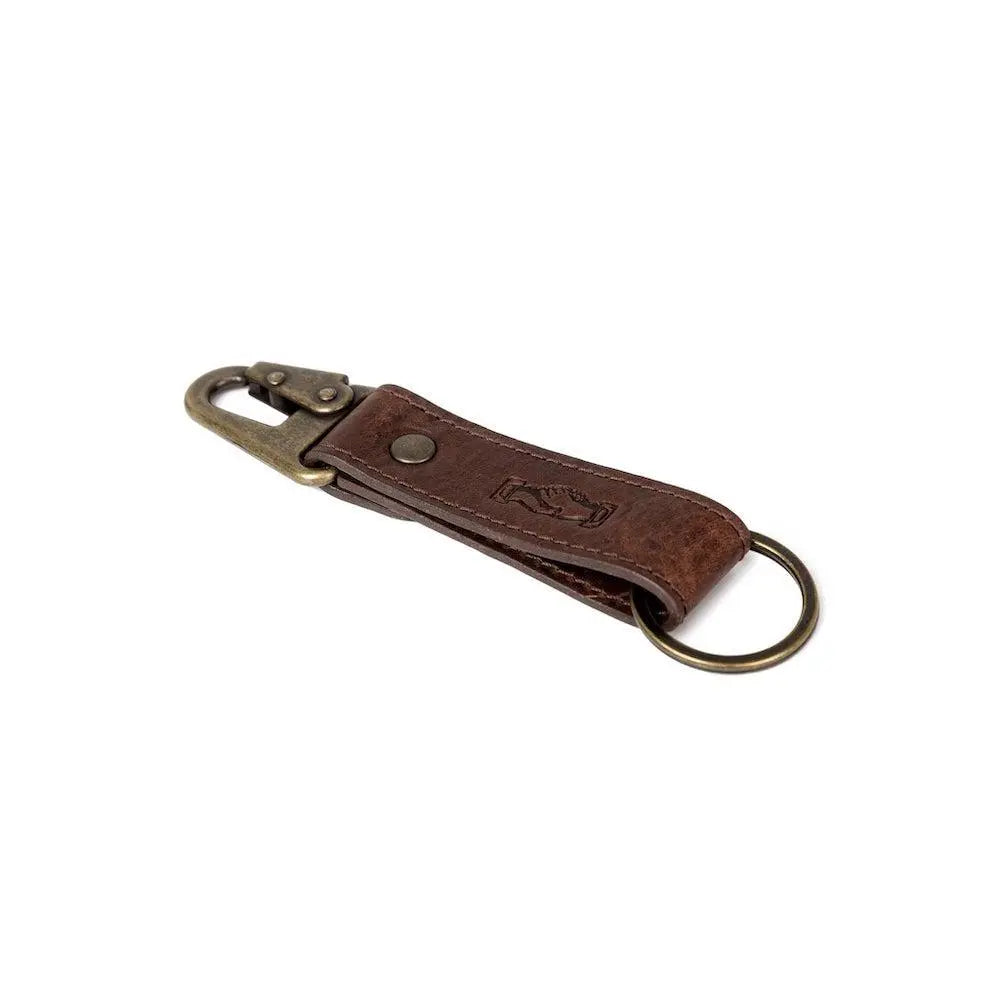 Campaign Leather Key Keeper by Mission Mercantile Leather Goods, handmade leather goods detail photo 8