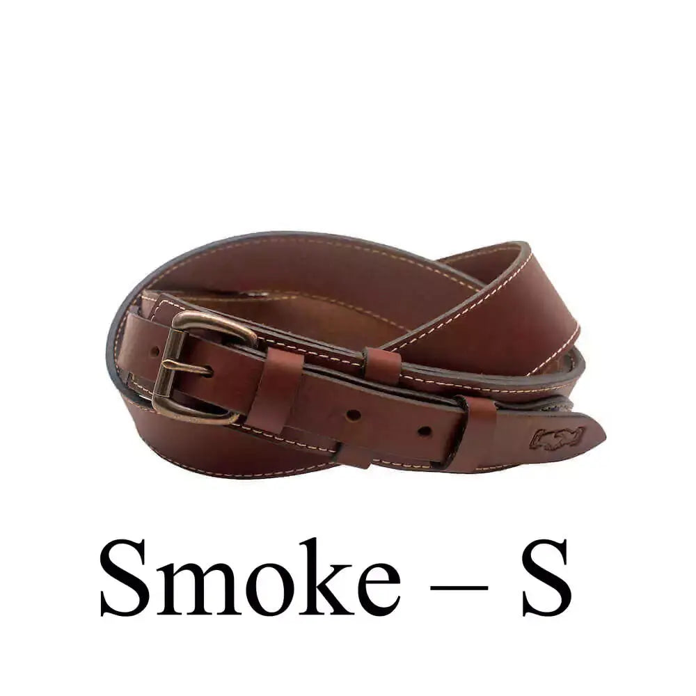 Campaign Leather Ranger Belt by Mission Mercantile Leather Goods, handmade leather goods detail photo 22