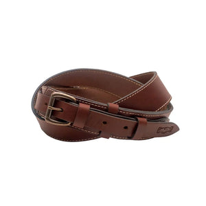 Campaign Leather Ranger Belt by Mission Mercantile Leather Goods, handmade leather goods detail photo 26