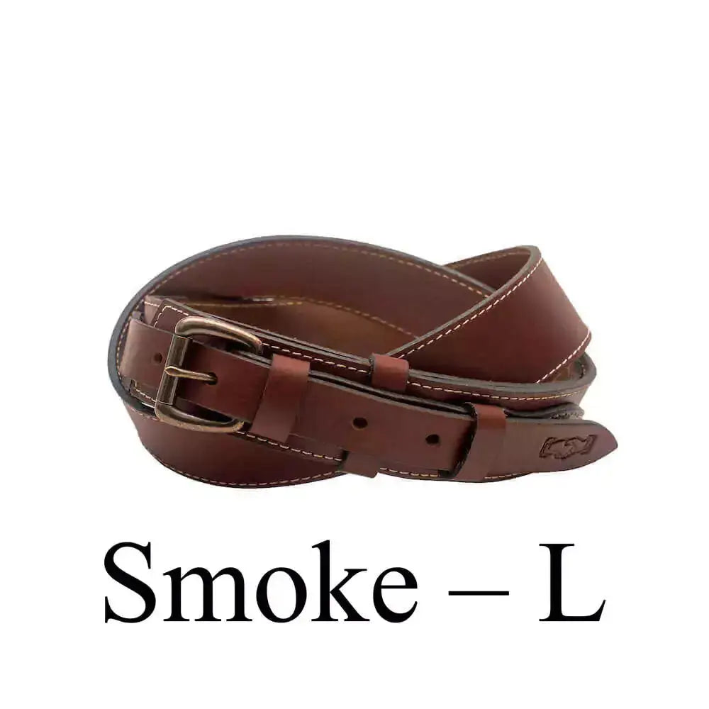 Campaign Leather Ranger Belt by Mission Mercantile Leather Goods, handmade leather goods detail photo 32