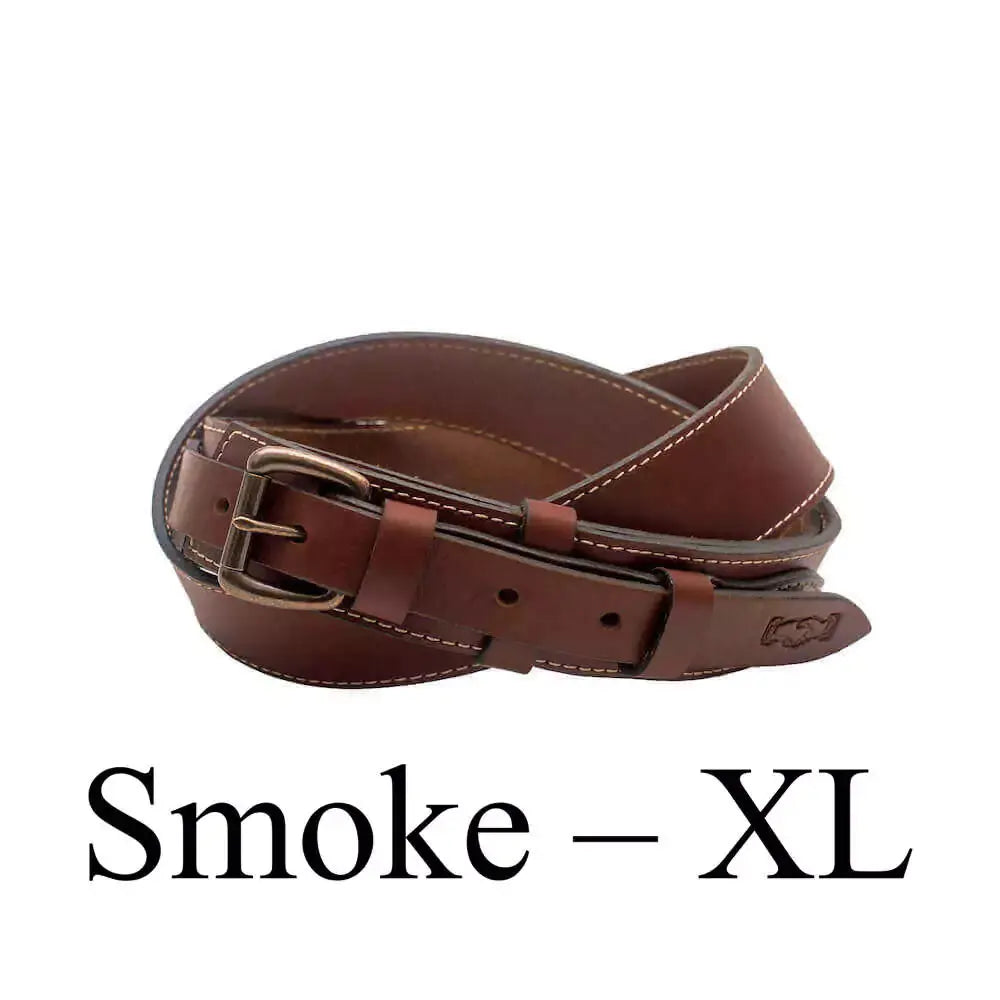 Campaign Leather Ranger Belt by Mission Mercantile Leather Goods, handmade leather goods detail photo 37