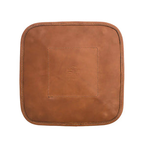 Campaign Waxed Canvas Desk Caddy by Mission Mercantile Leather Goods, handmade leather goods detail photo 11