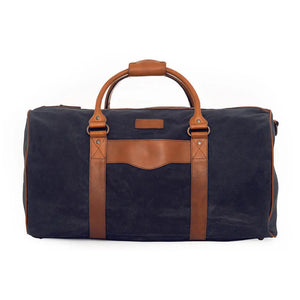 Campaign Waxed Canvas Medium Field Duffle Bag Mission Mercantile Leather Goods