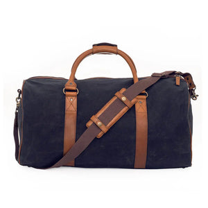 Campaign Waxed Canvas Medium Field Duffle Bag Mission Mercantile Leather Goods