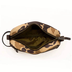Campaign Waxed Canvas Toiletry Shave Kit Mission Mercantile Leather Goods