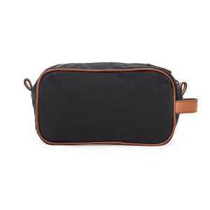 Campaign Waxed Canvas Toiletry Shave Kit Mission Mercantile Leather Goods