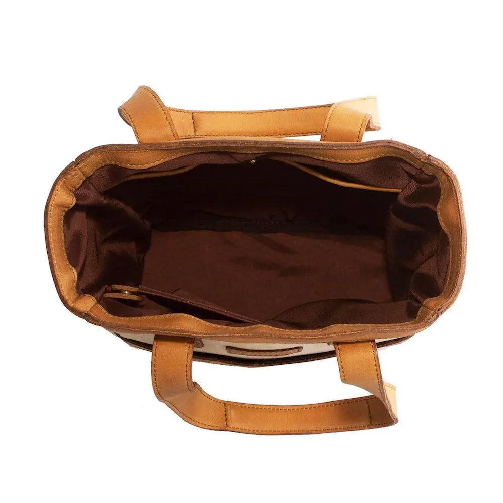 Campaign Waxed Canvas Two Bottle Wine Tote Mission Mercantile Leather Goods