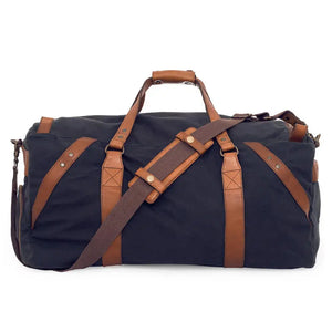 Campaign Waxed Canvas X-Large Duffle Bag Mission Mercantile Leather Goods