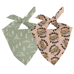 Camping & Smores Dog Bandana by Dog Bandana Co., pet accessory main product photo