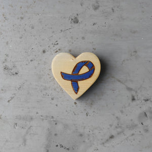 Cancer Awareness Hearts by Dennehey Design Co., Southern home decor detail photo 28