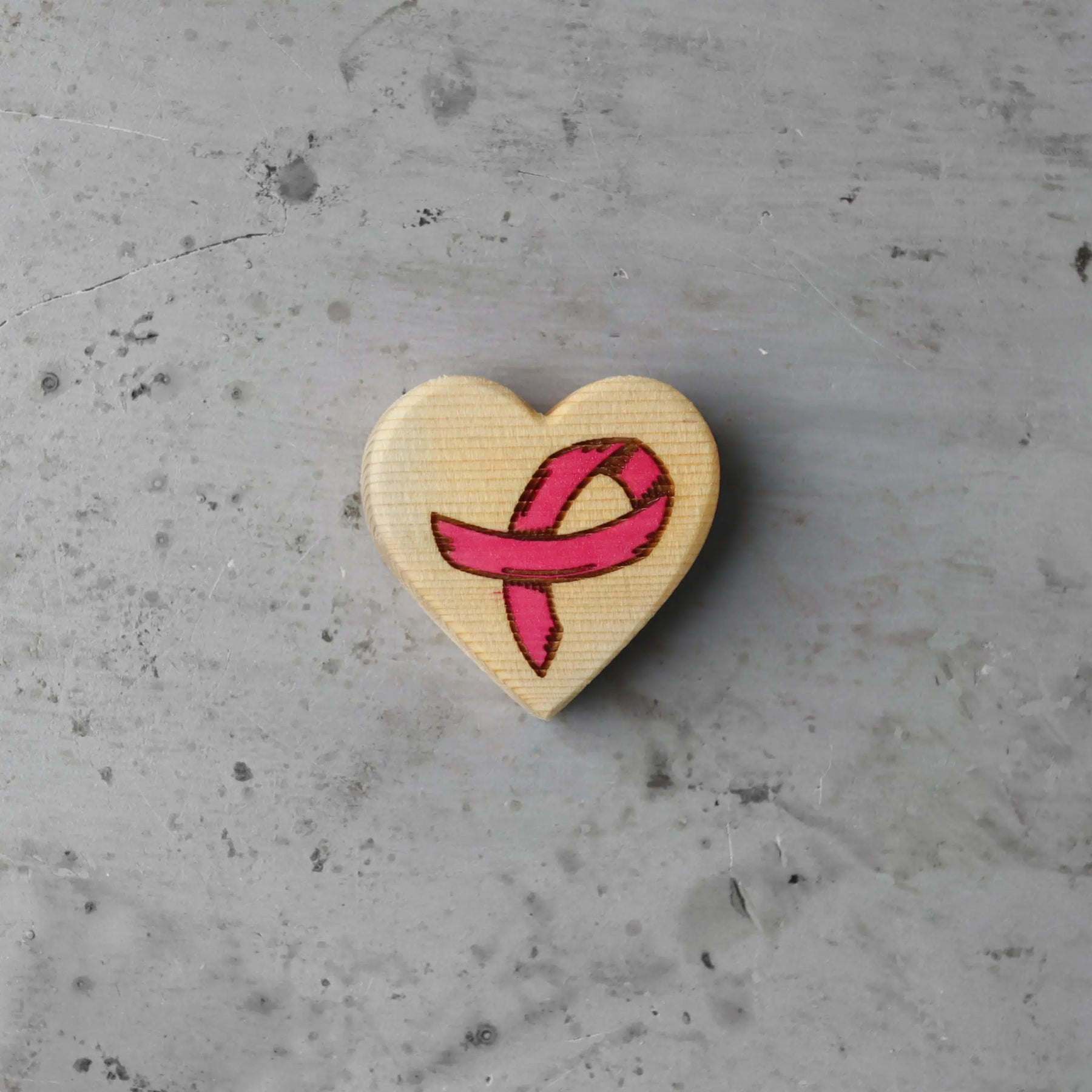 Cancer Awareness Hearts by Dennehey Design Co., Southern home decor detail photo 32