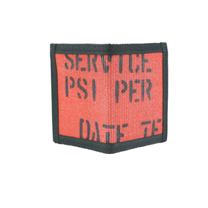 Captain Wallet - Firehose Edition Recycled Firefighter