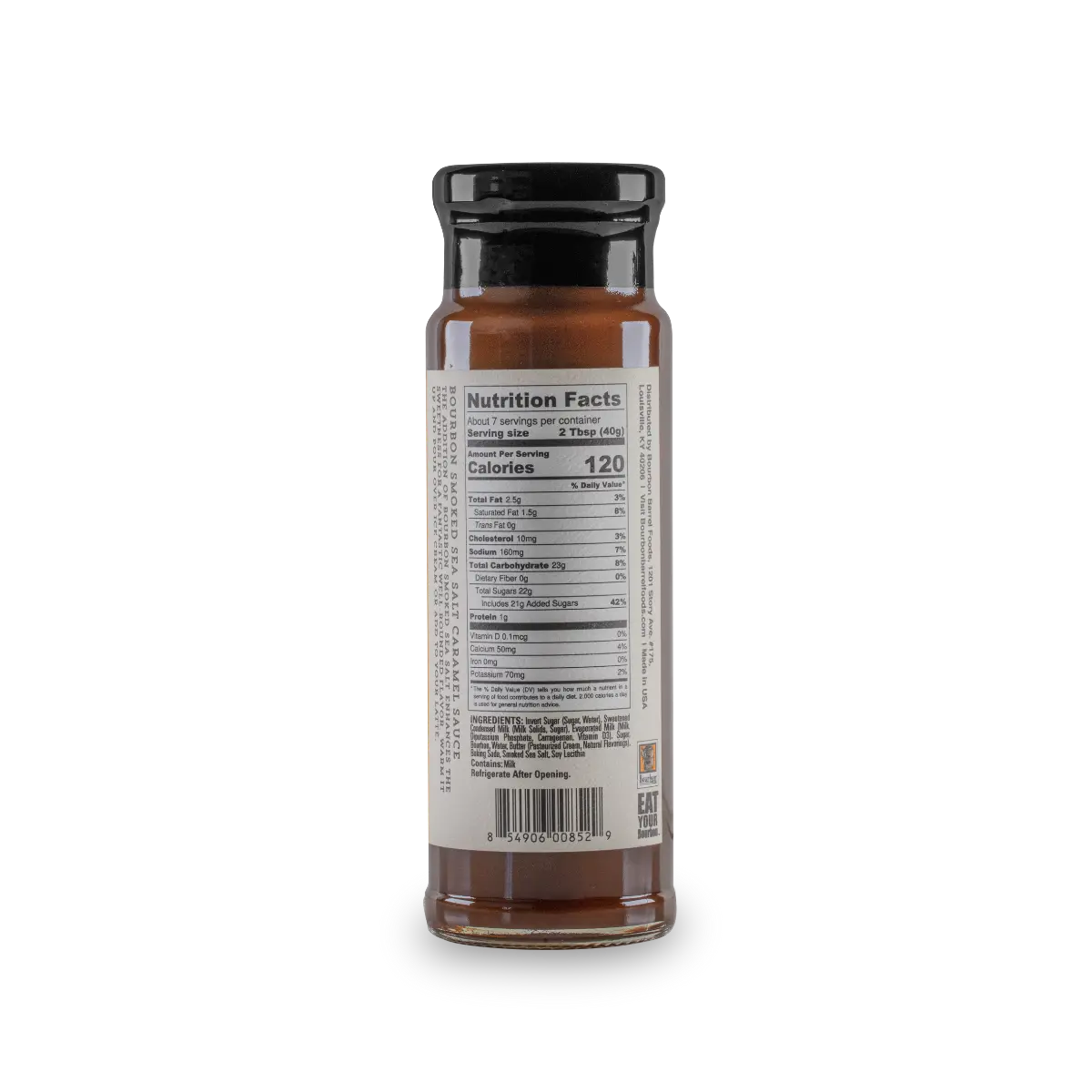Caramel Sauce – Bourbon Smoked Sea Salt & Bourbon Bourbon Barrel Foods