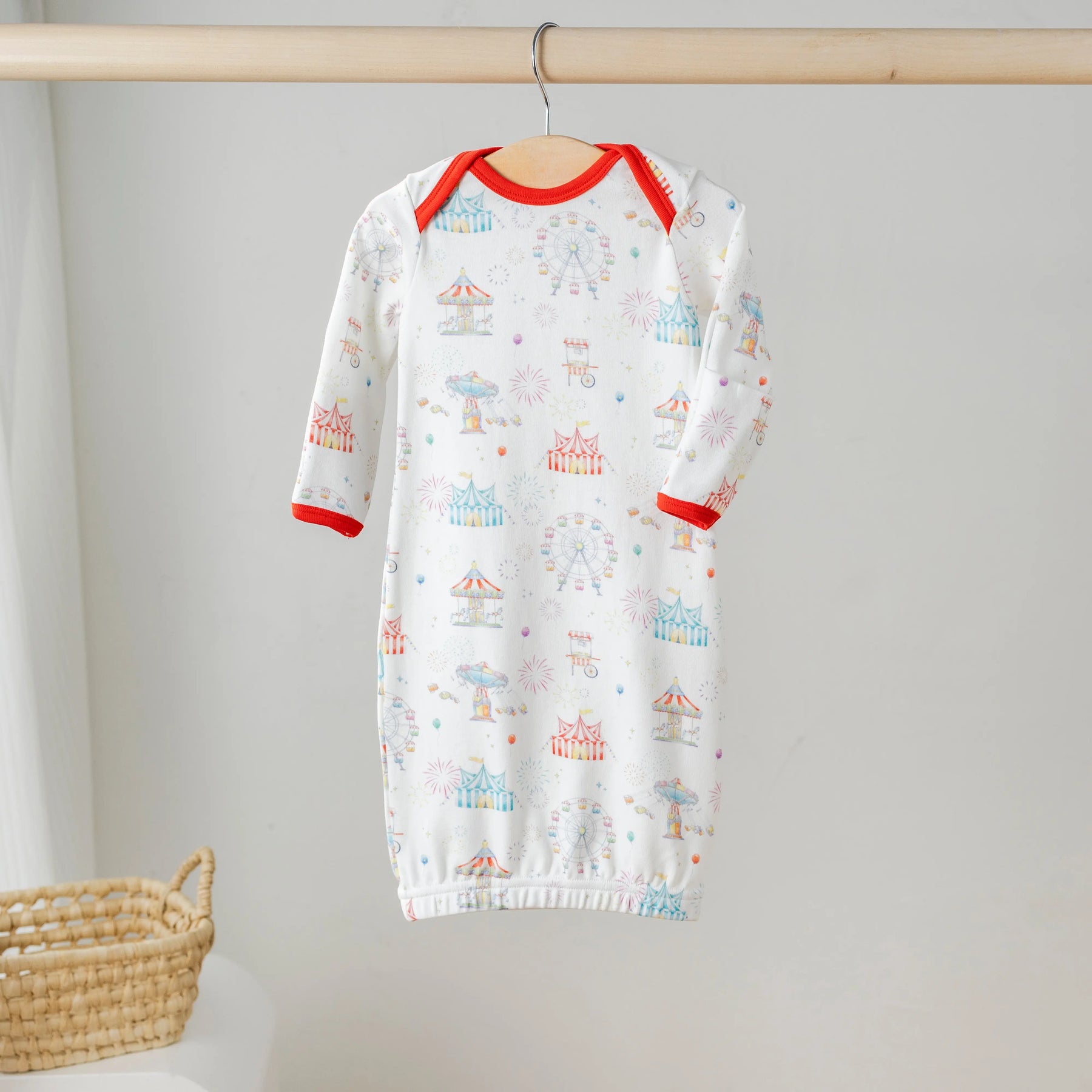 Carnival Magic Organic Cotton Pajama Set Nola Tawk