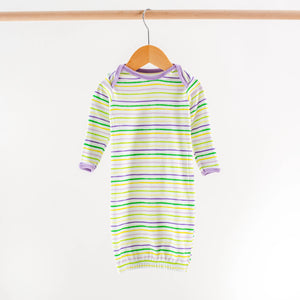 Carnival Time Organic Cotton Kids Pajamas by Nola Tawk, Southern food gift detail photo 2