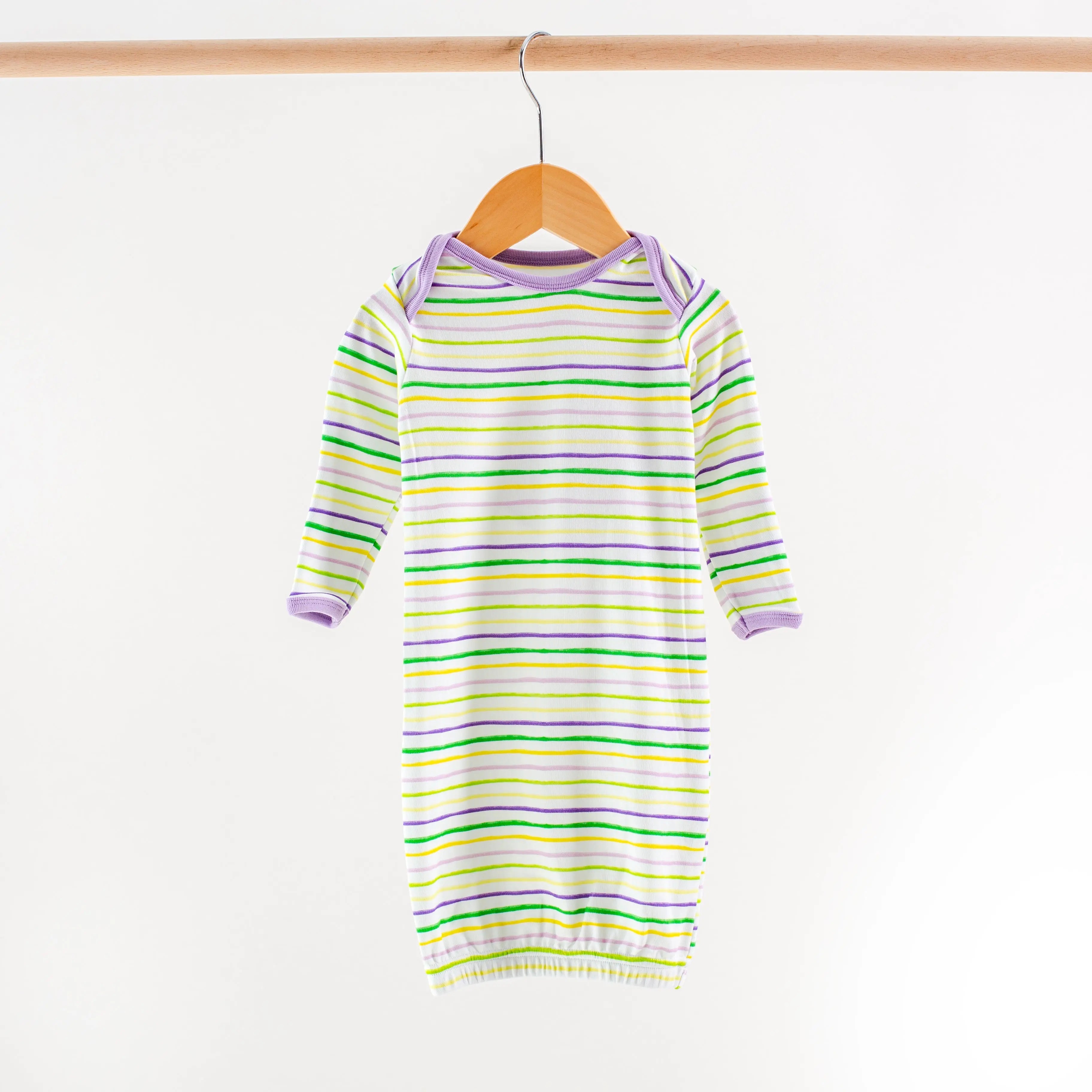 Carnival Time Organic Cotton Kids Pajamas by Nola Tawk, Southern food gift detail photo 2
