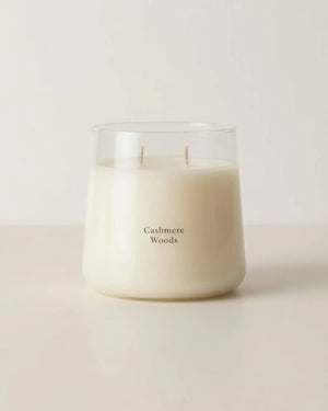 Cashmere Woods candle by Believe Candle