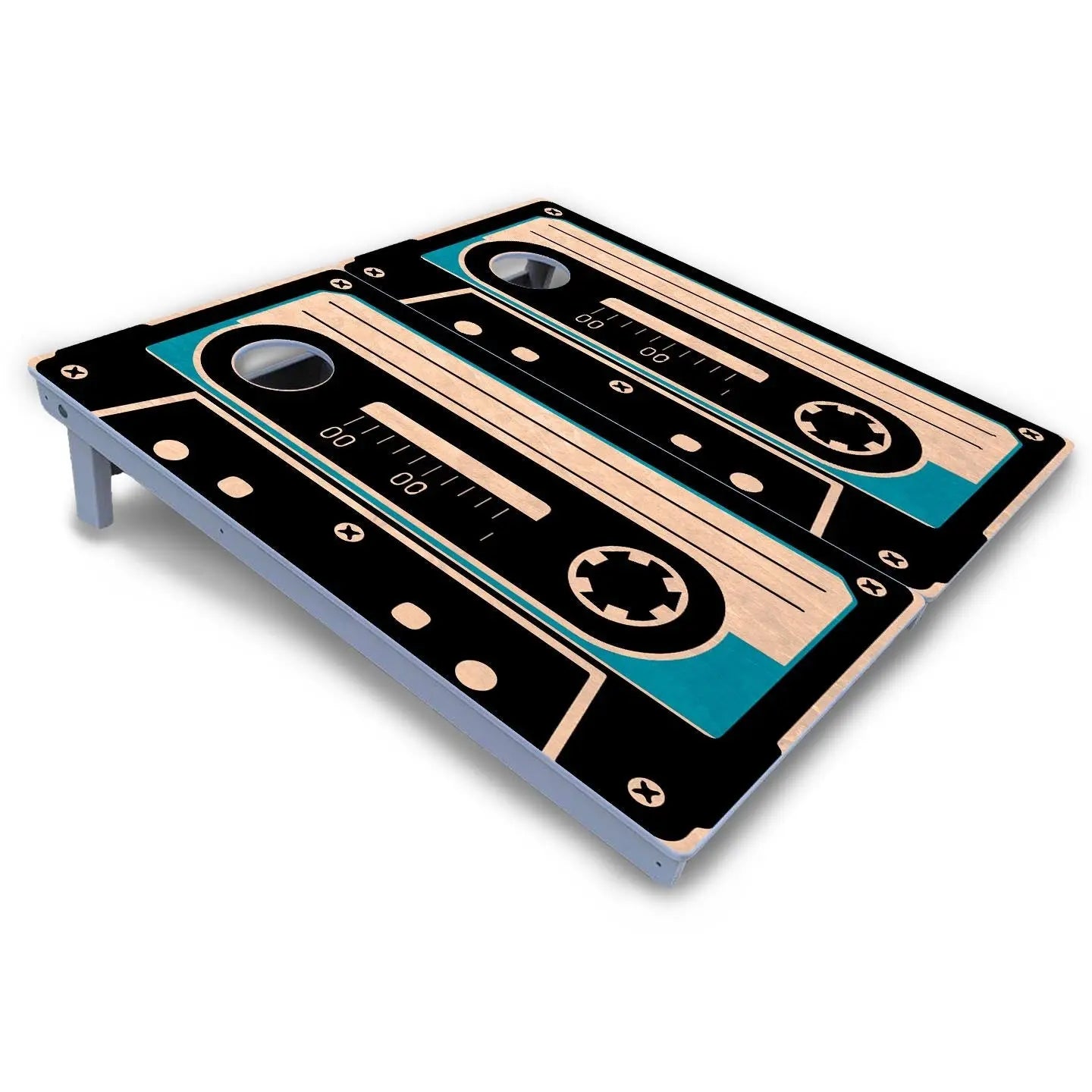 Cassette Tape Cornhole Boards - All Weather Series Cornhole Solutions