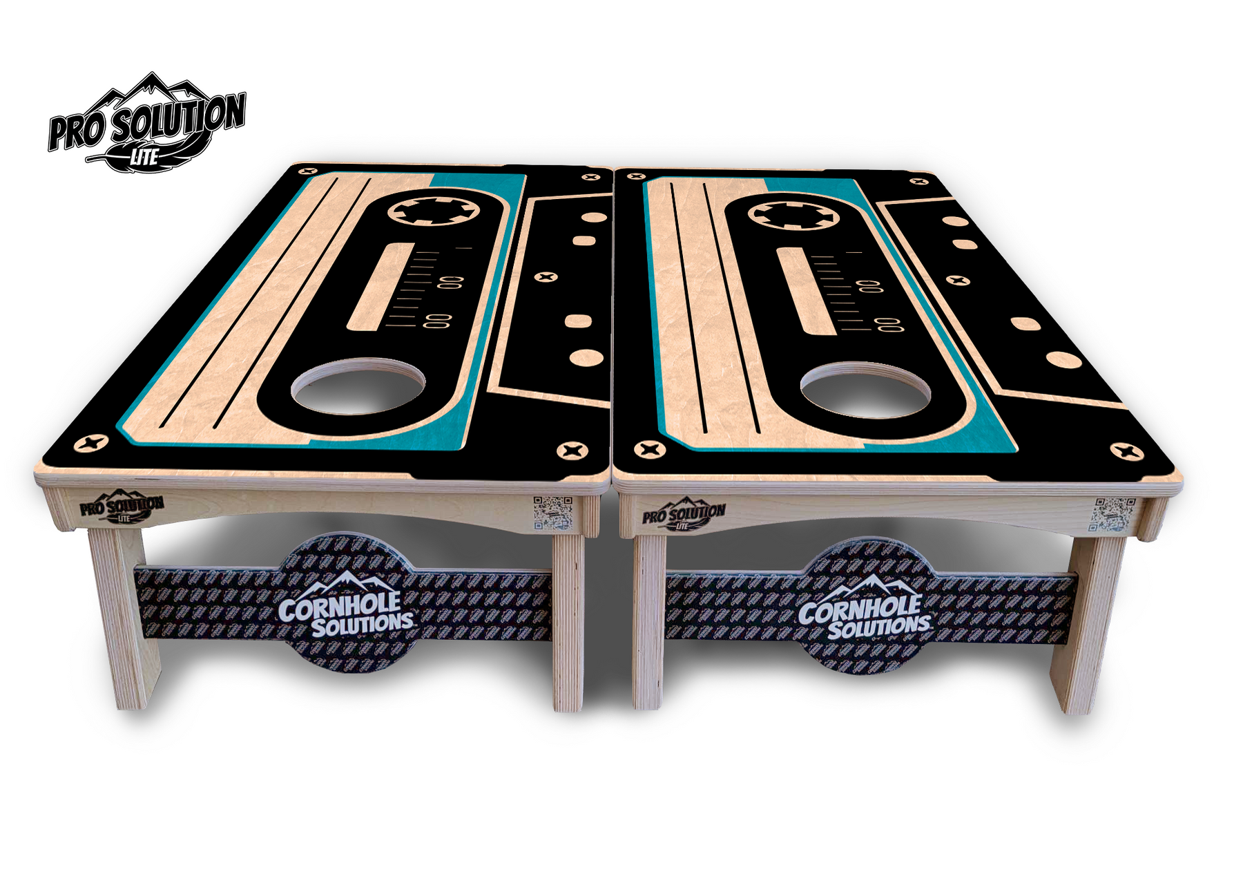 Cassette Tape Cornhole Boards - Pro Solution Lite Series Cornhole Solutions