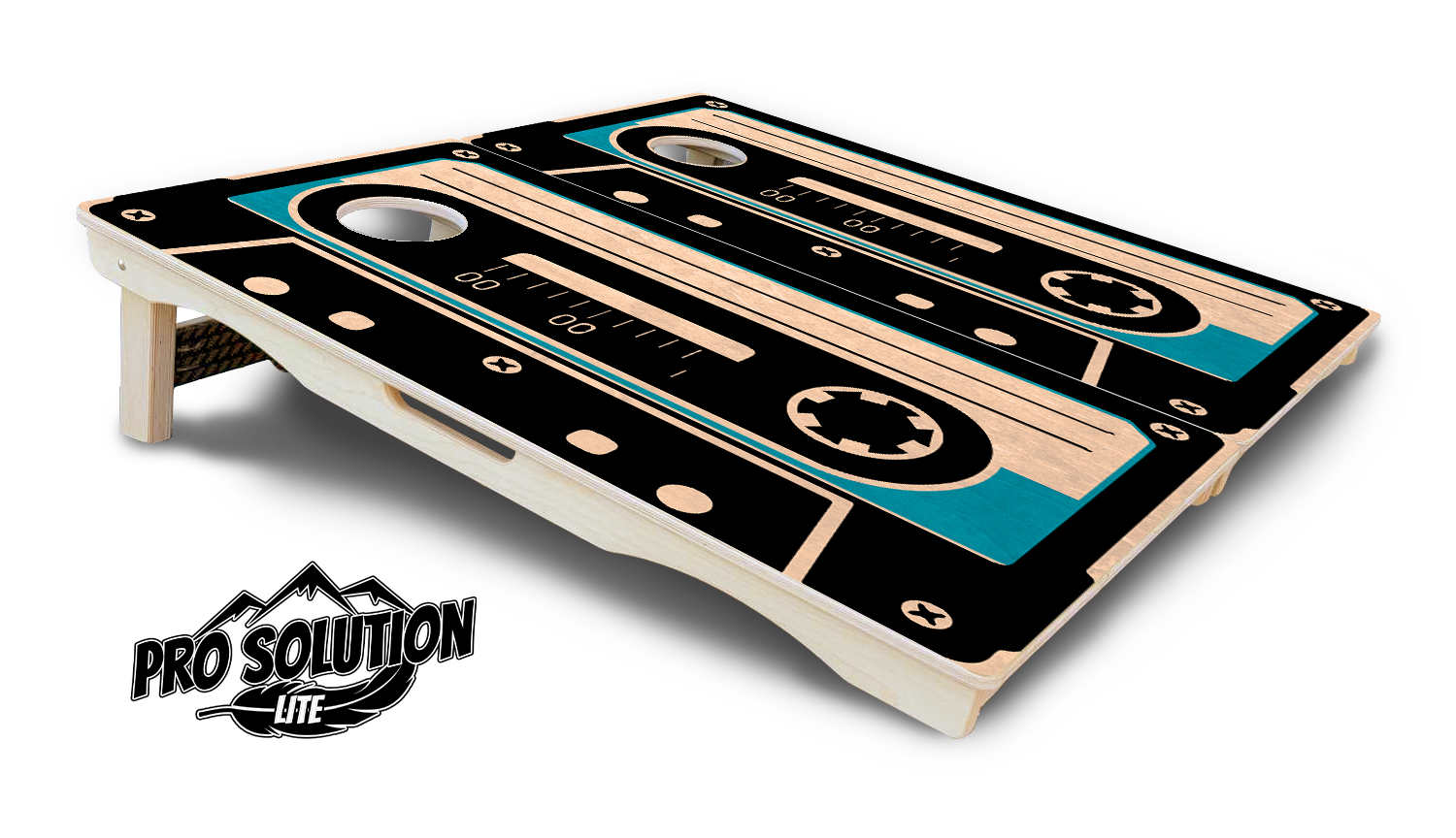 Cassette Tape Cornhole Boards - Pro Solution Lite Series Cornhole Solutions
